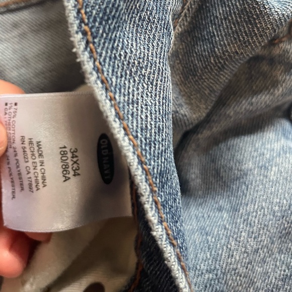Old navy blue jeans - Picture 3 of 4